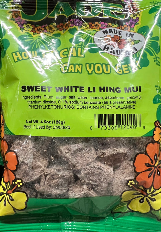 Sweet White Li Hing Mui
