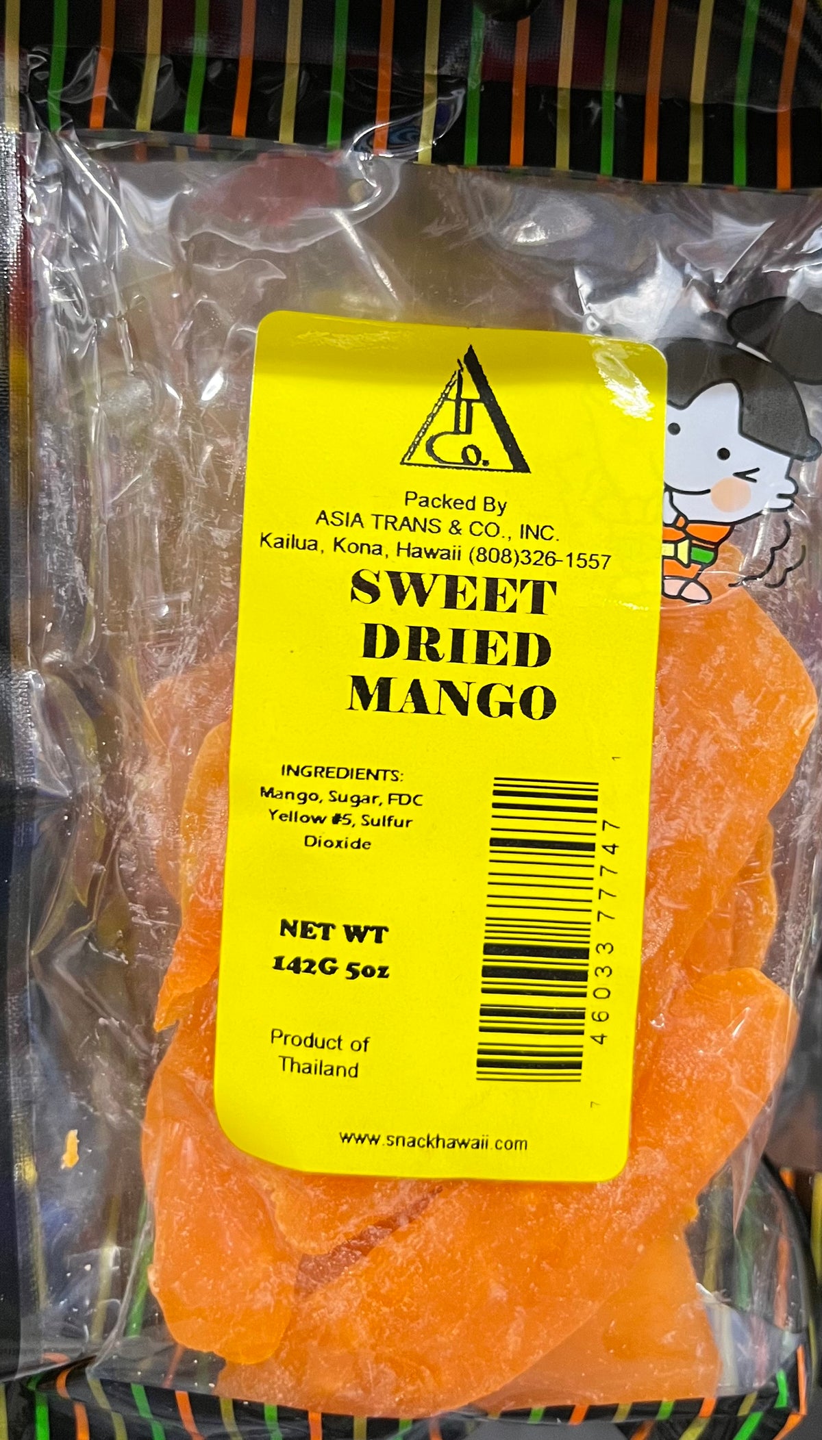 Sweet Dried Mango