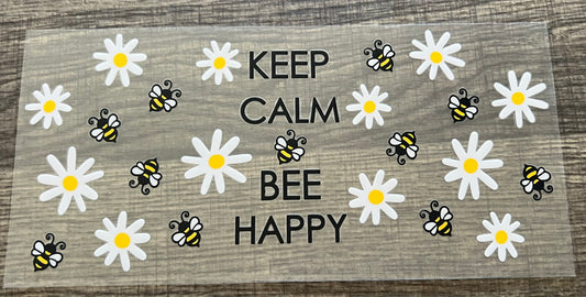 16oz Keep Calm Bee Happy