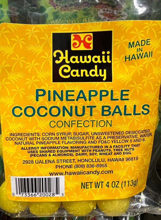 Pineapple Coconut Balls