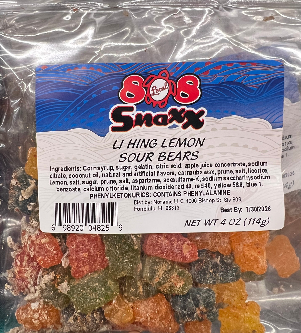 Li Hing Lemon Sour Patch