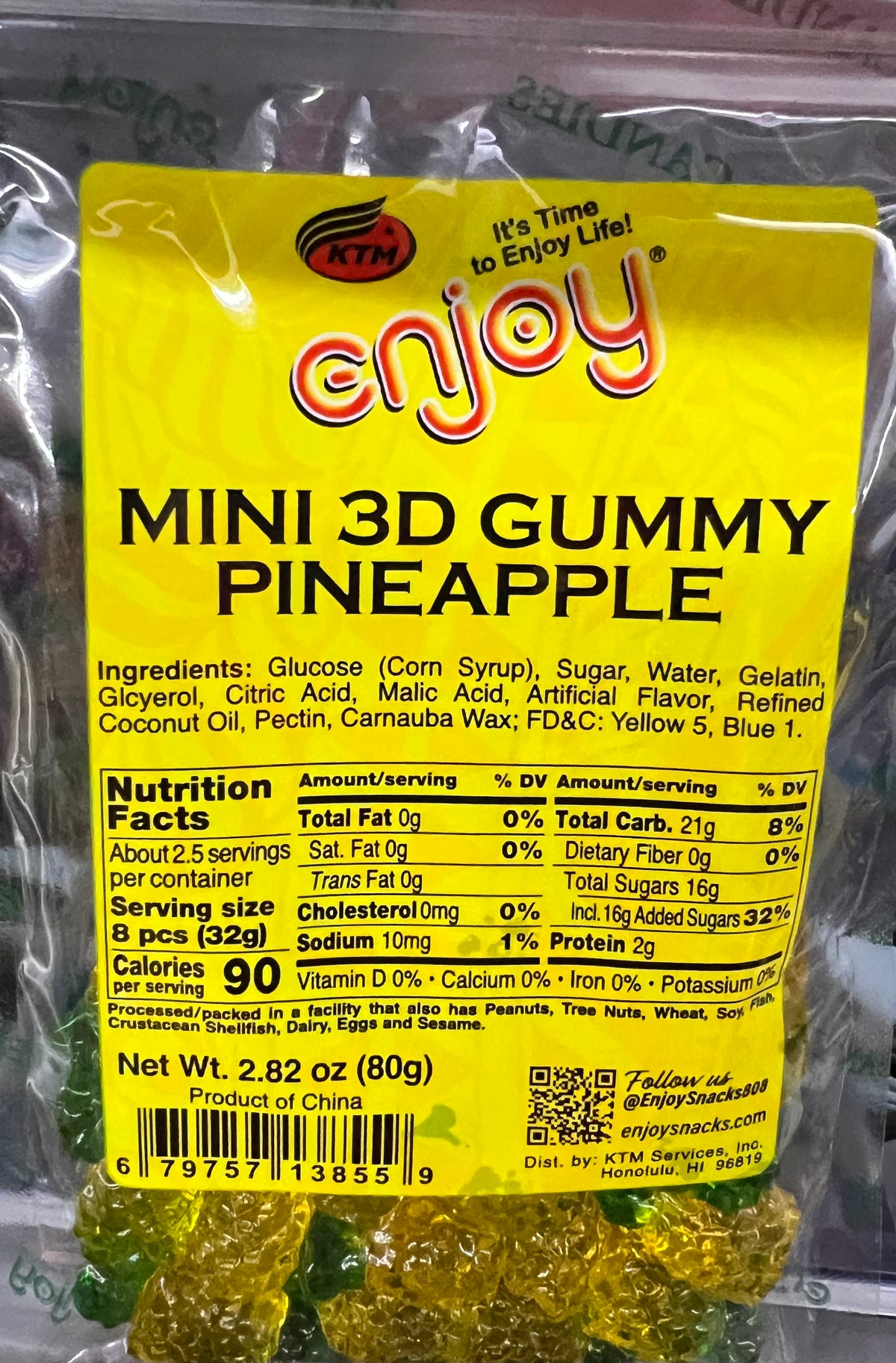 Mini Gummy PineApples